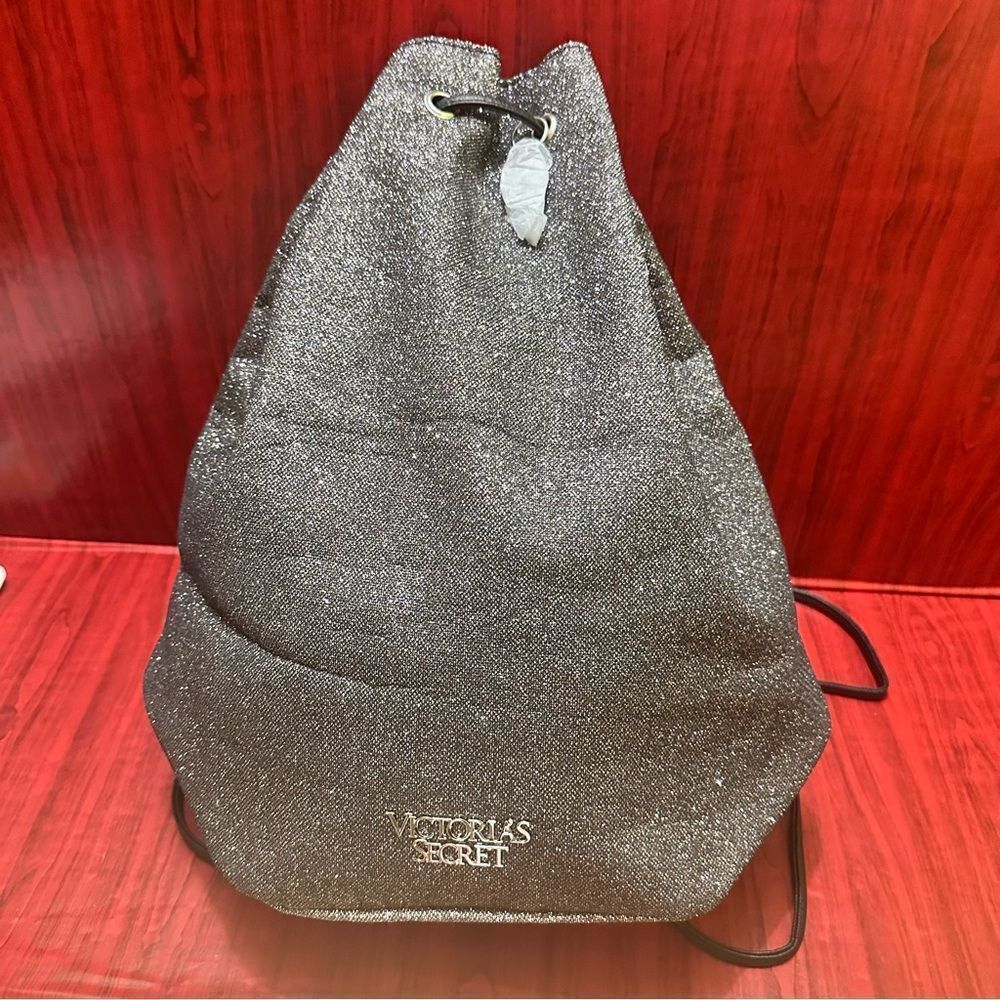 Victorias Secret black sparkles Backpack